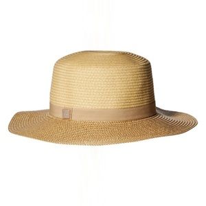 Calvin Klein Marled Boater Hat With Shine
